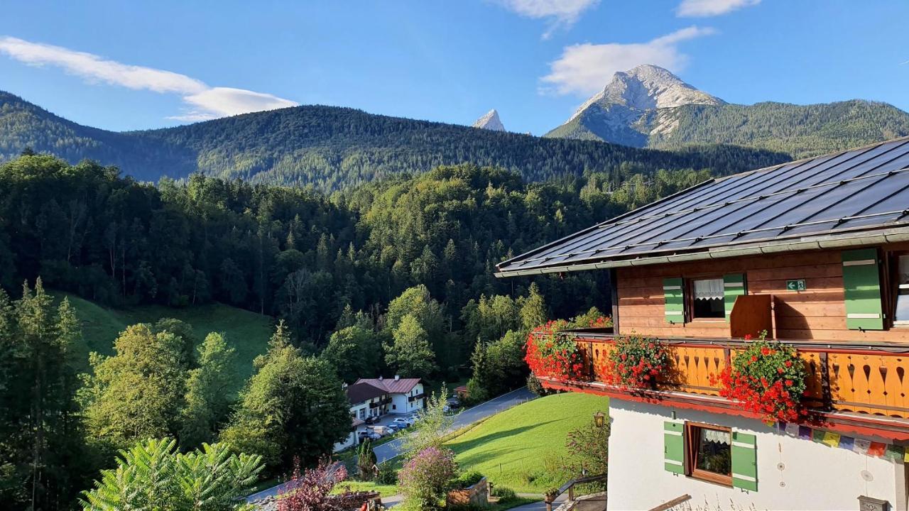 Alpenferienwohnungen Wiesenlehen Berchtesgaden Eksteriør billede