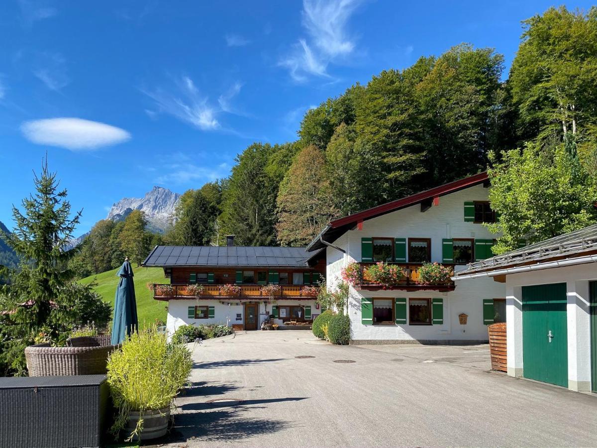 Alpenferienwohnungen Wiesenlehen Berchtesgaden Eksteriør billede