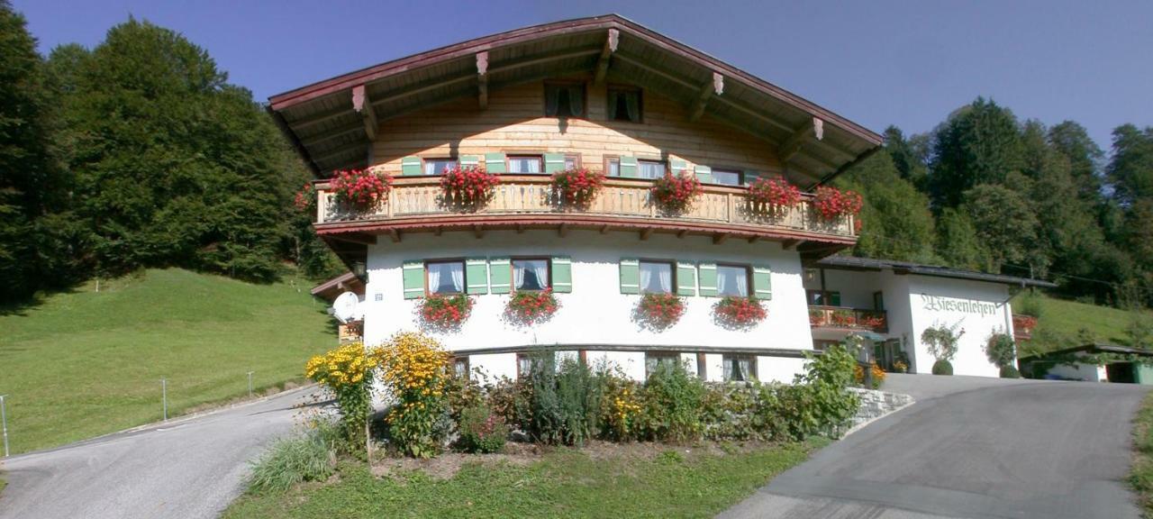 Alpenferienwohnungen Wiesenlehen Berchtesgaden Eksteriør billede