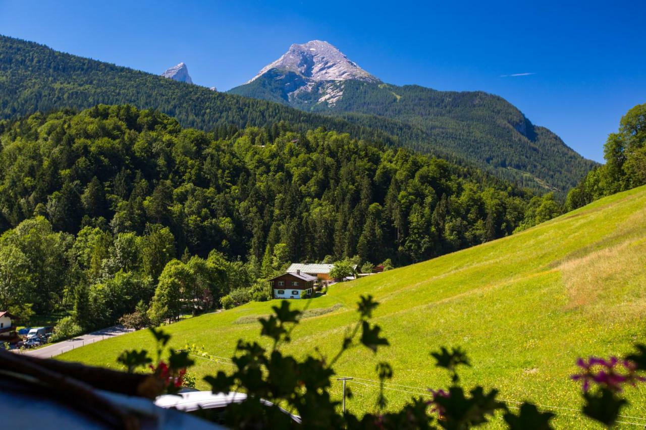 Alpenferienwohnungen Wiesenlehen Berchtesgaden Eksteriør billede